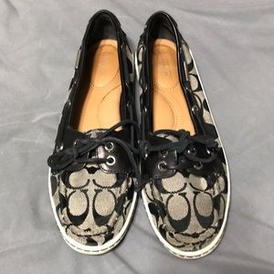 Coach “boat shoes”